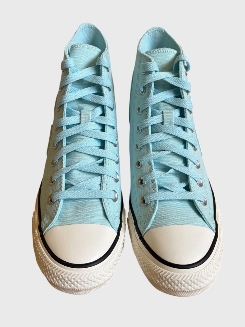 NWB Converse CTAS Hi Floral Sneakers Women's Size 8 Rained Out Blue Pastelcore - Picture 4 of 16